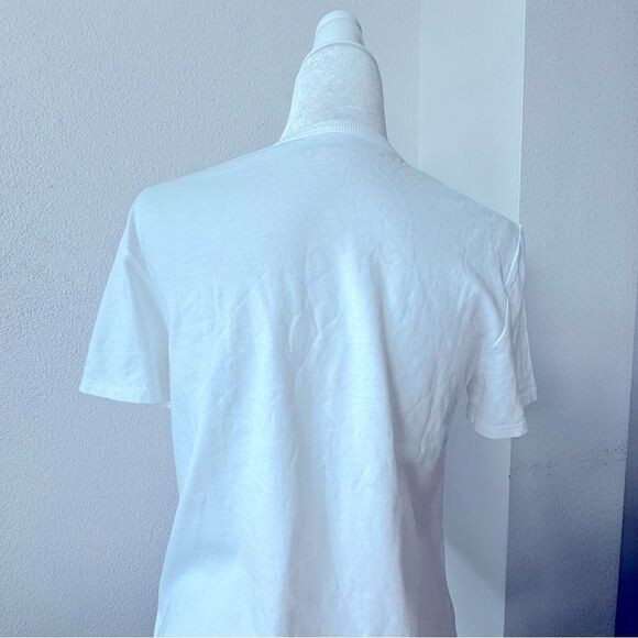 Lilly Pulitzer Rally Luxletic White Tee Short Sleeve Shirt SZ XXS NWOT - Picture 7 of 12